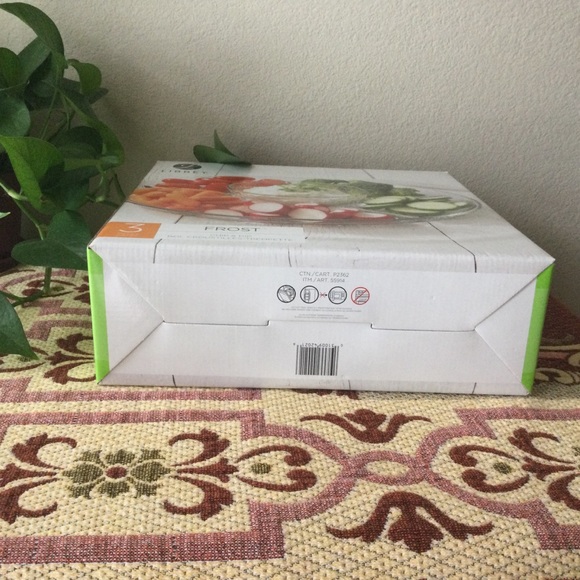 “Libbey Glass” for Chip & Dip serving set - Picture 3 of 9